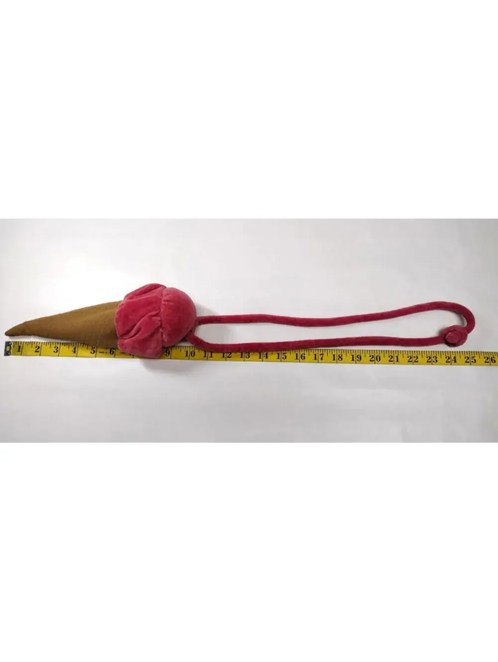 1970s Glam Purse KENNETH ARONSON bag Ice Cream Cone 1976 Sculpture Elton John